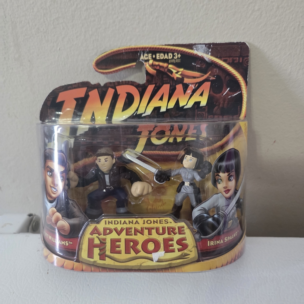 Indiana Jones Adventure Heroes Mini Figure 2 Pack Mutt Williams & Irina Spalko